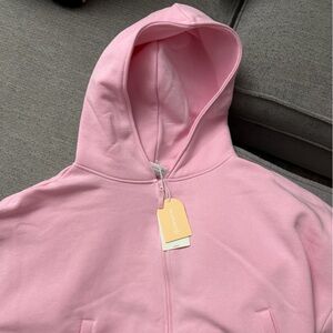 Blogilates Marshmellow Hoodie-Pink size Large